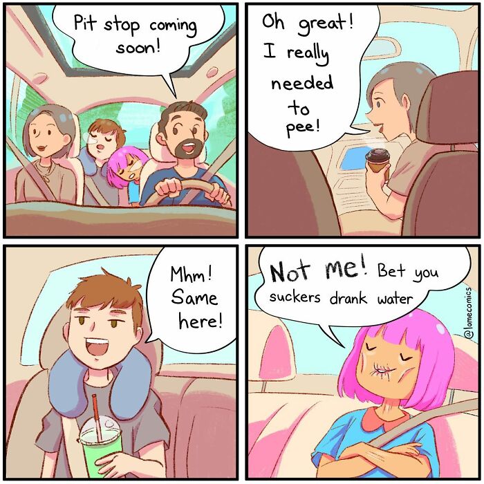 New Relatable Slice-Of-Life Comics By Lome