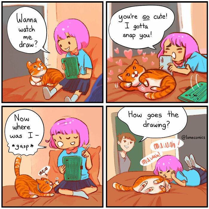 New Relatable Slice-Of-Life Comics By Lome