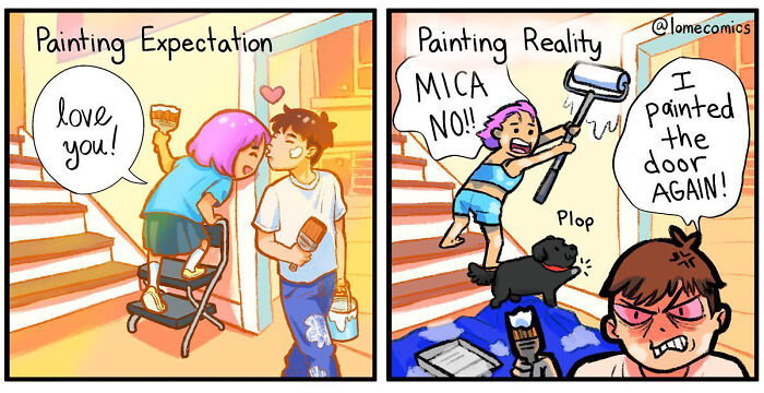 New Relatable Slice-Of-Life Comics By Lome