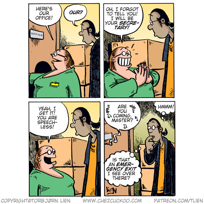 Norwegian Artist Creates Fun Comics With Unexpected Endings (New Pics)