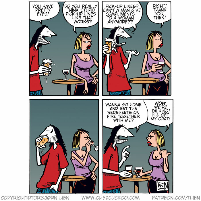 Norwegian Artist Creates Fun Comics With Unexpected Endings (New Pics)