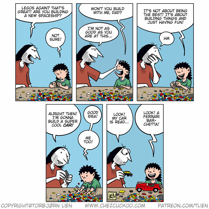 Norwegian Artist Creates Fun Comics With Unexpected Endings (New Pics)