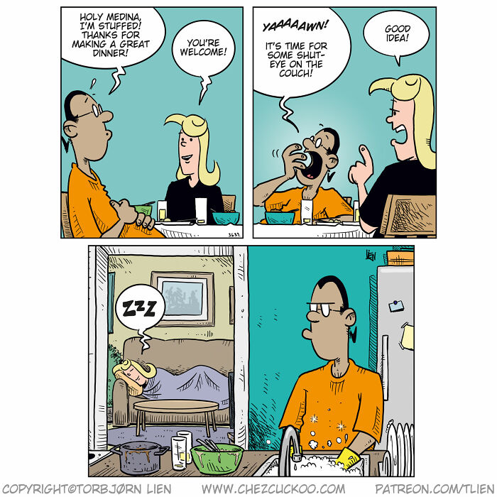 Norwegian Artist Creates Fun Comics With Unexpected Endings (New Pics)