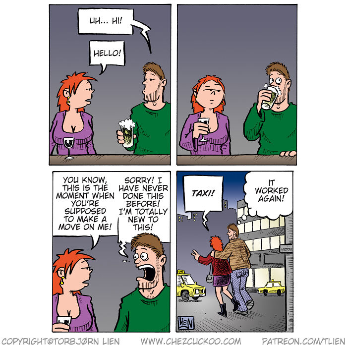 Norwegian Artist Creates Fun Comics With Unexpected Endings (New Pics)