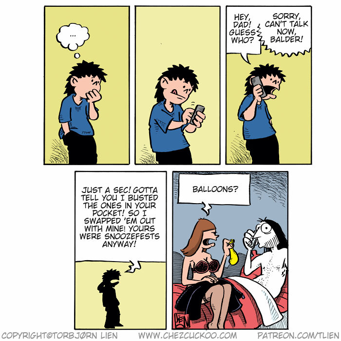 Norwegian Artist Creates Fun Comics With Unexpected Endings (New Pics)