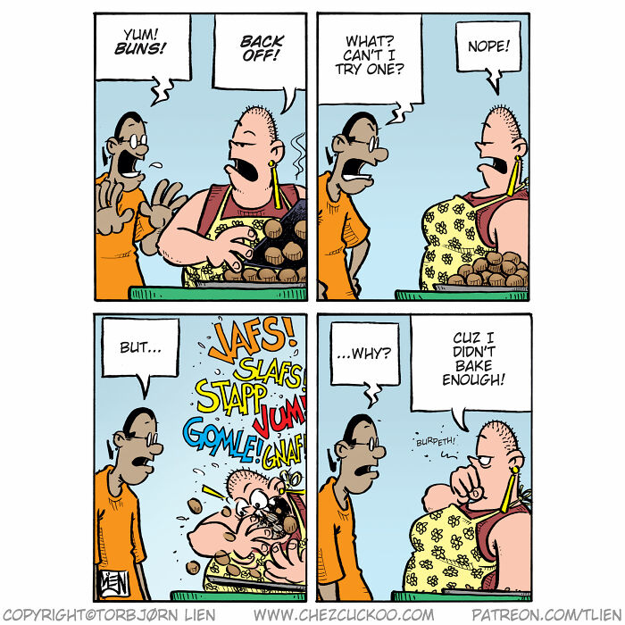 Norwegian Artist Creates Fun Comics With Unexpected Endings (New Pics)