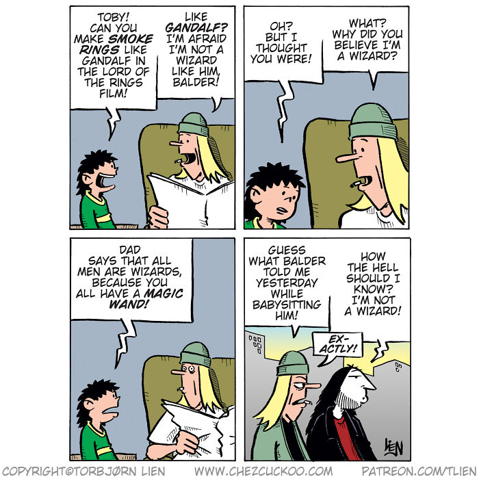 Norwegian Artist Creates Fun Comics With Unexpected Endings (New Pics)