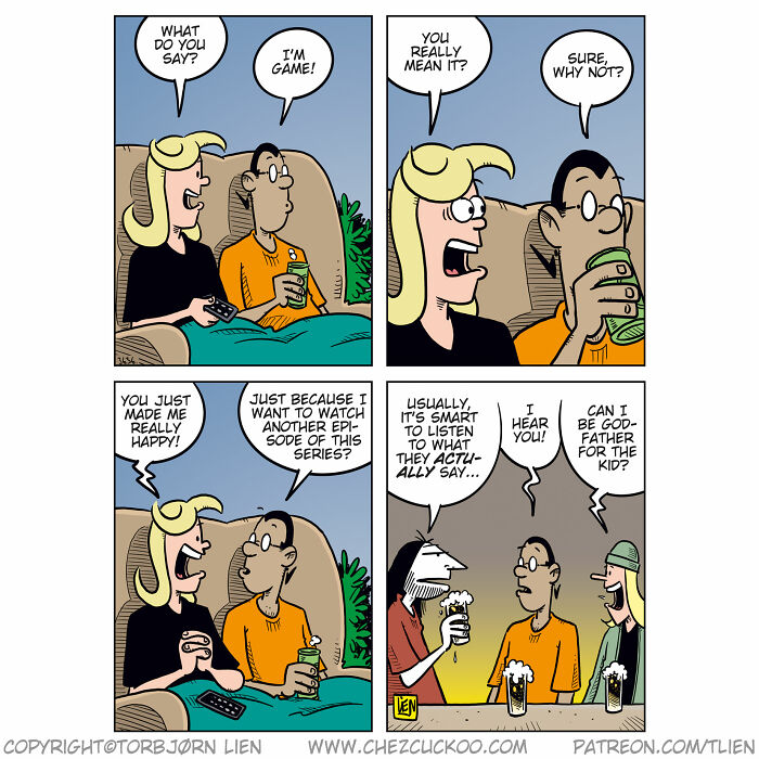 Norwegian Artist Creates Fun Comics With Unexpected Endings (New Pics)