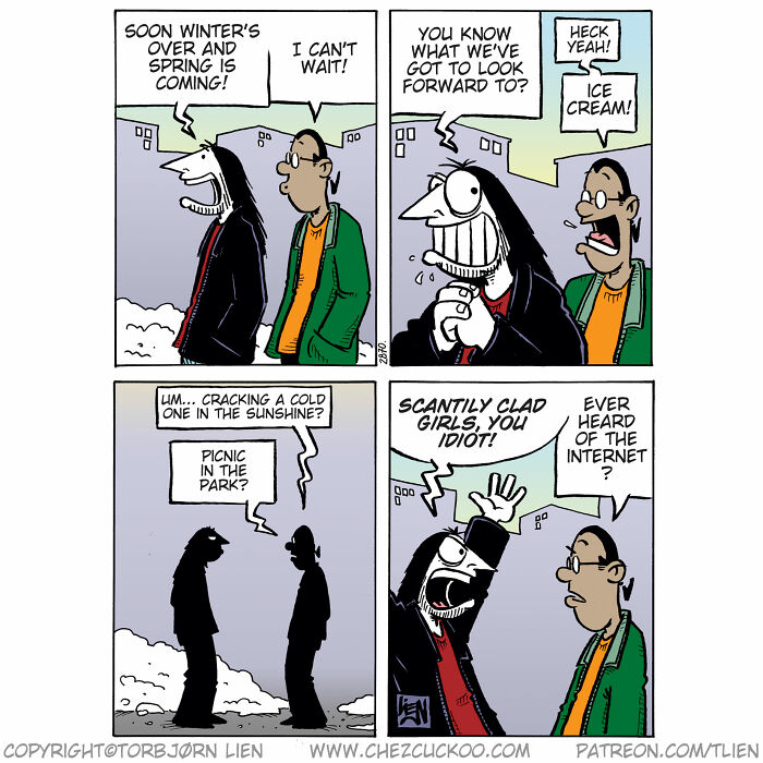 Norwegian Artist Creates Fun Comics With Unexpected Endings (New Pics)