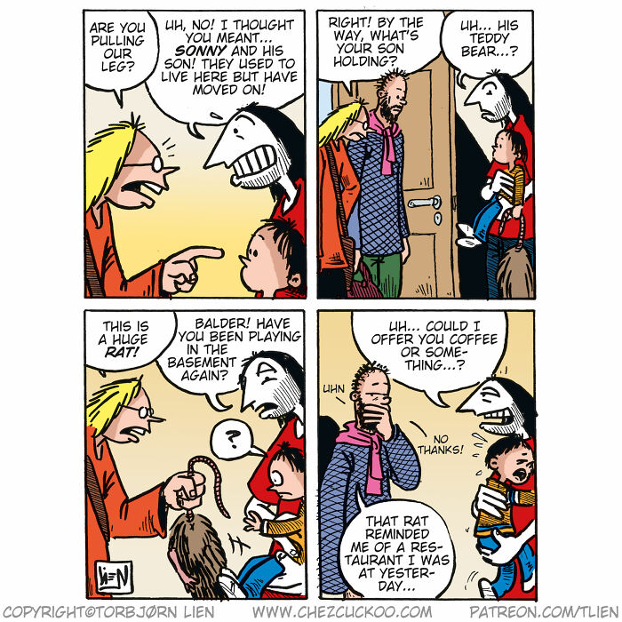 Norwegian Artist Creates Fun Comics With Unexpected Endings (New Pics)