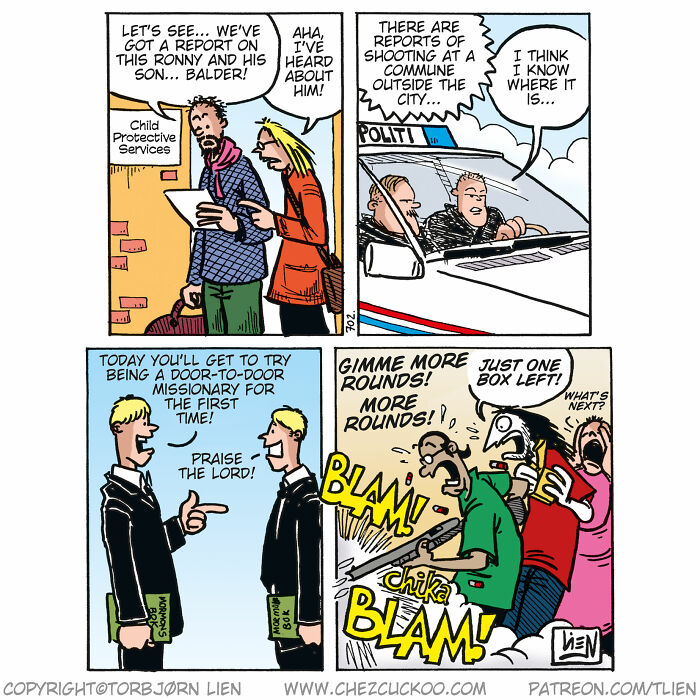 Norwegian Artist Creates Fun Comics With Unexpected Endings (New Pics)