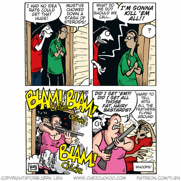 Norwegian Artist Creates Fun Comics With Unexpected Endings (New Pics)