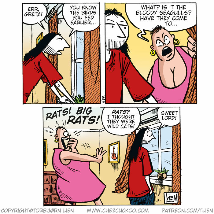 Norwegian Artist Creates Fun Comics With Unexpected Endings (New Pics)