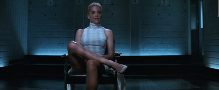 Sharon Stone Recreates Famous &lsquo;Basic Instinct&rsquo; Scene In Red Lingerie At Age 66