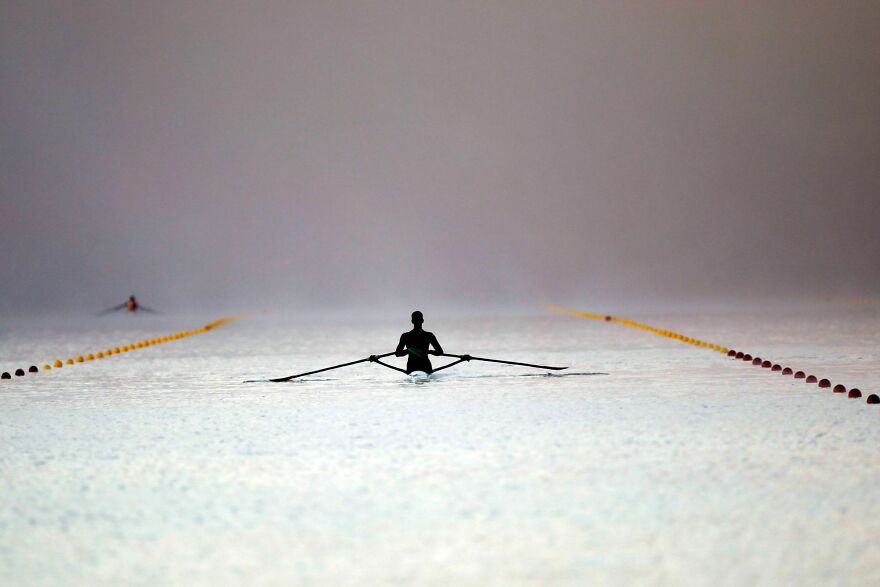 Bronze In Aquatic: "Canotaje" By Juan Gonzalez