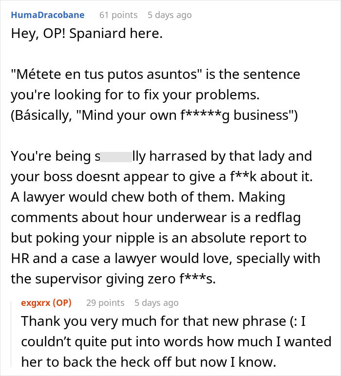 “Building Gossip” Gets Put On Probation By HR After Groping Coworker For "Not Wearing A Bra" “Building Gossip” Gets Put On Probation By HR After Groping Coworker For "Not Wearing A Bra"