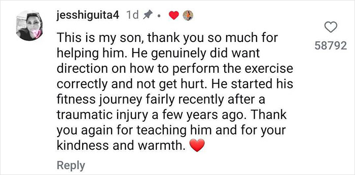 "I'm Gunna Cry": Fitness Influencer's Heartwarming Gym Lesson Goes Viral