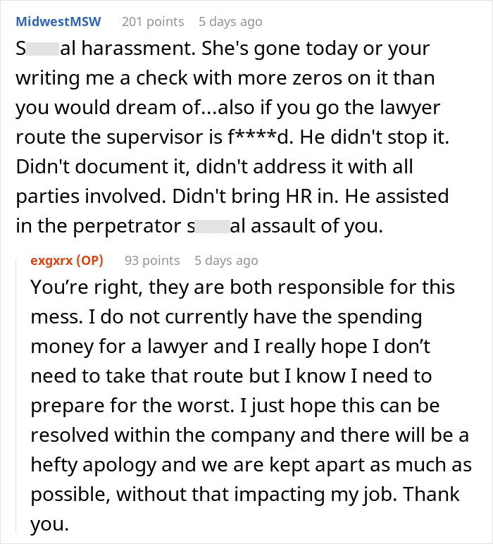 “Building Gossip” Gets Put On Probation By HR After Groping Coworker For "Not Wearing A Bra" “Building Gossip” Gets Put On Probation By HR After Groping Coworker For "Not Wearing A Bra"