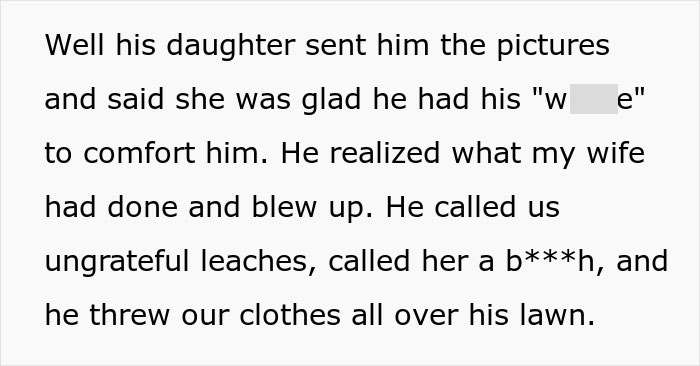 Man Livid After Finding Out That Step-DIL Spied On Him, Kicks Her And Stepson Out Of His House
