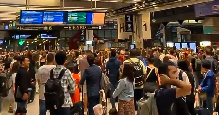 Mass Arson “Sabotage” Of Paris Rail Causes Chaos Ahead Of Olympics Opening Ceremony