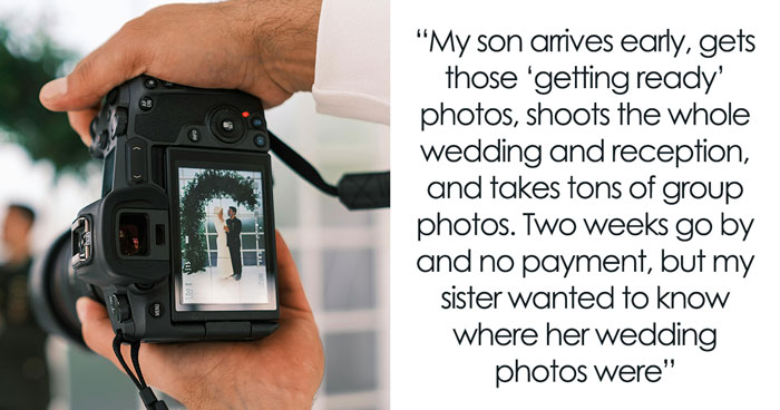 “I Couldn’t Believe He Went That Far”: Nephew Erases Aunt’s Wedding Pics After Months Of Non-Payment