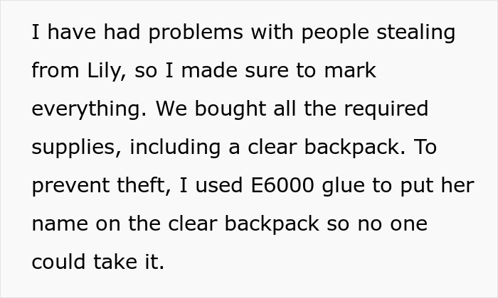 “I Basically Wrote Her Name On Everything To Prevent Theft”: Daughter Shamed, Mom Calls Teacher “I Basically Wrote Her Name On Everything To Prevent Theft”: Daughter Shamed, Mom Calls Teacher
