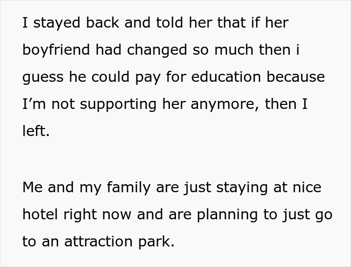 Man Livid After Niece Brings His Son's Bully To Family Gathering, Cuts Off Her College Tuition