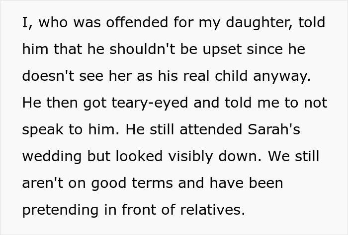 Woman Catches Stepfather Saying She&rsquo;s Not His &ldquo;Real&rdquo; Child, Makes Him Regret It Years Later
