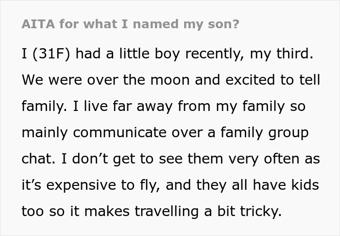 Couple Is Mad That Sis Named Newborn Similar To Their Daughter, She Calls Out Their Double Standards Couple Is Mad That Sis Named Newborn Similar To Their Daughter, She Calls Out Their Double Standards