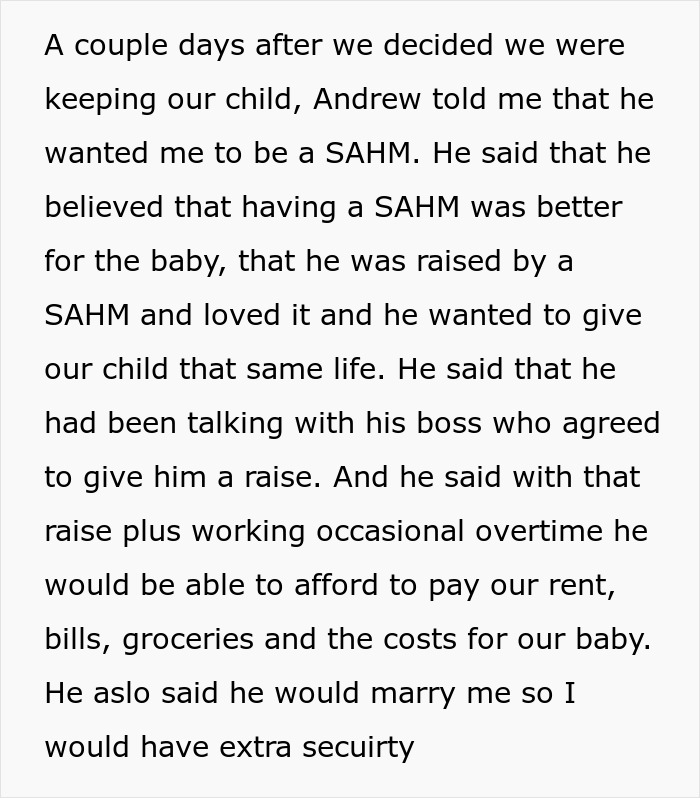 Pregnant Woman Is Asked To Be A Stay-At-Home Mom By Her BF, She Can't Hold Back Laughter Pregnant Woman Is Asked To Be A Stay-At-Home Mom By Her BF, She Can't Hold Back Laughter