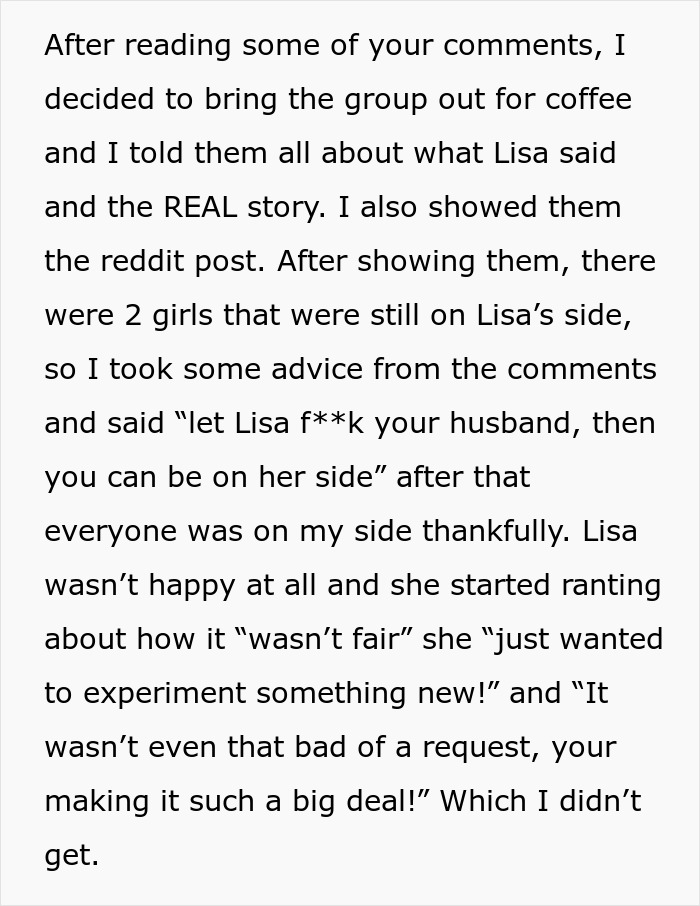 Woman Accused Of Being Selfish By Refusing To Share Her Husband Of 5 Years With Her Friend Woman Accused Of Being Selfish By Refusing To Share Her Husband Of 5 Years With Her Friend