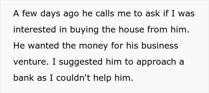 Stepdad Is Kicked Out After Wife Passes Away By Her Son, He Asks For Money Years Later