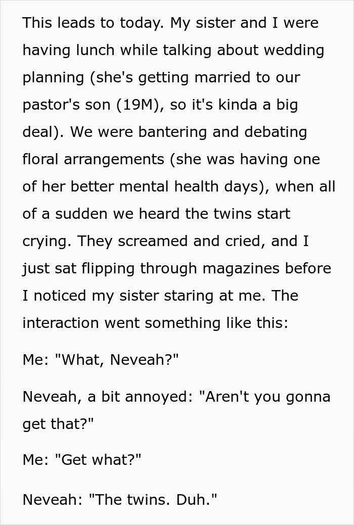 Teen Refuses To Raise Newborn Twin Brothers After Parents Had An &ldquo;Oopsie&rdquo;