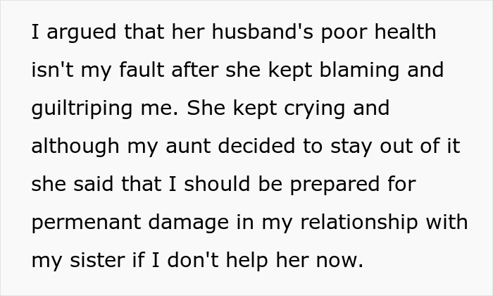 Woman Lets Husband Kick Her Teen Sister Out, Is Surprised When She Refuses To Pay For His Surgery