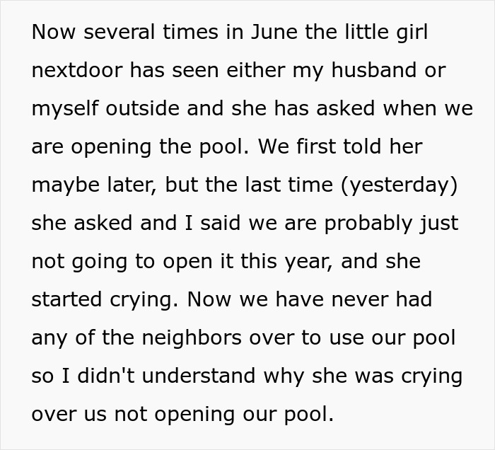 Woman Stayed Home For 4th Of July, Found Out Neighbors Would Use Her Pool While She Was Away Woman Stayed Home For 4th Of July, Found Out Neighbors Would Use Her Pool While She Was Away