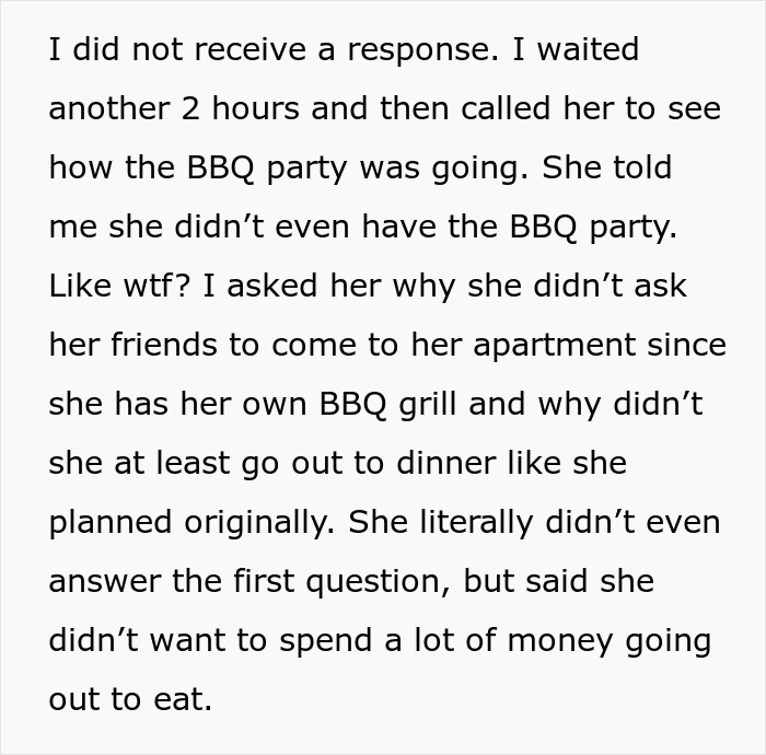 Woman Invites Herself To A Friend’s House To Throw A Party For Family And Friends, Gets Ghosted Woman Invites Herself To A Friend’s House To Throw A Party For Family And Friends, Gets Ghosted