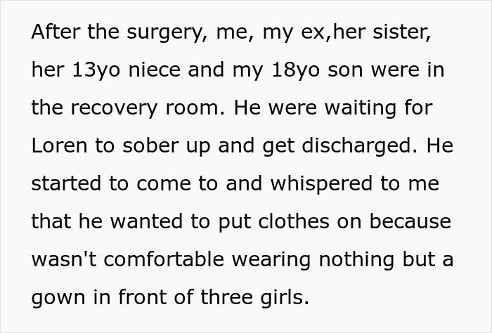 Man Tells Everyone To Leave So 9YO Son Could Dress Up, Gets Called Out By Nurse And Ex-Wife Man Tells Everyone To Leave So 9YO Son Could Dress Up, Gets Called Out By Nurse And Ex-Wife