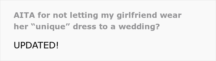 Woman Won't Change Her Mind About Wearing "I Support Gay Rats" Dress To Wedding, Ends Up Single Woman Won't Change Her Mind About Wearing "I Support Gay Rats" Dress To Wedding, Ends Up Single