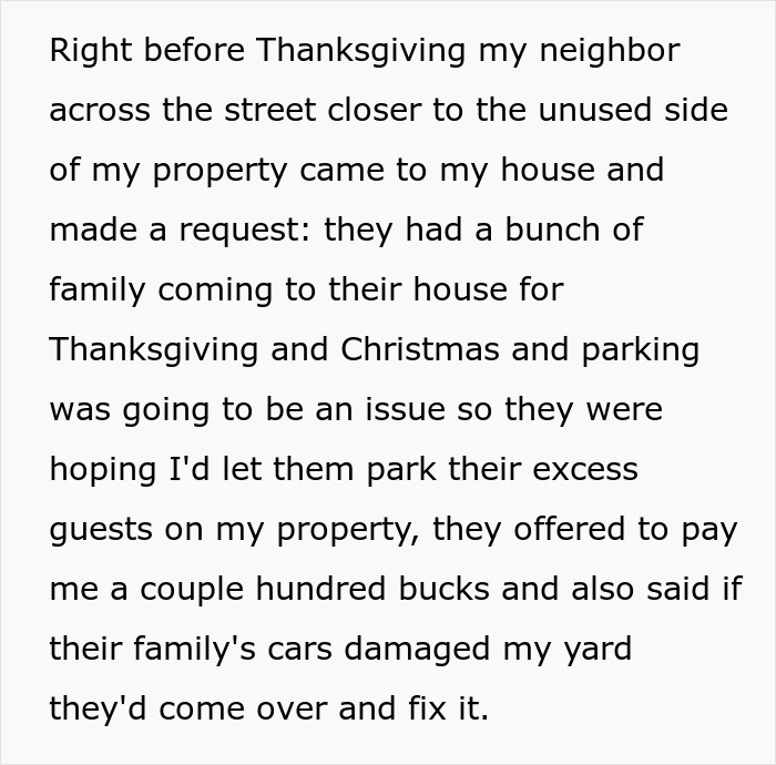 Family Plans Fall Apart Over Neighbor’s Stubbornness, They Don’t See Any Issue Family Plans Fall Apart Over Neighbor’s Stubbornness, They Don’t See Any Issue