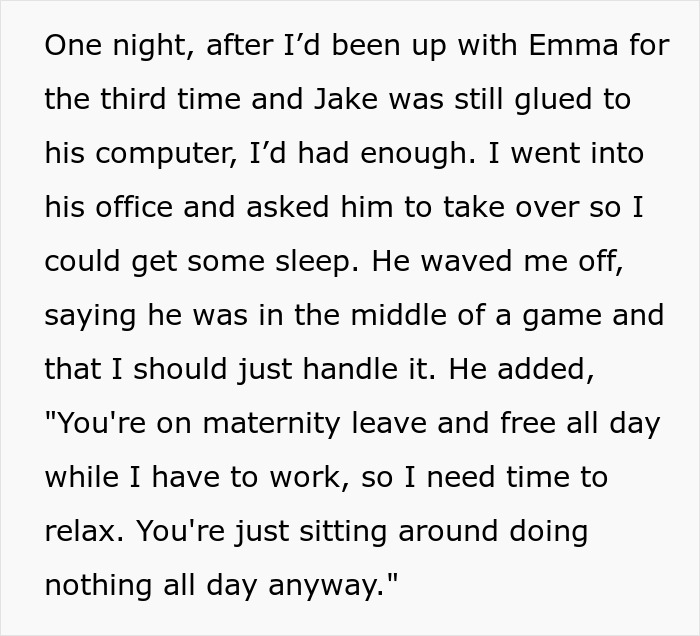 New Mom Decides To Leave Husband After His Reaction To Her Unplugging Wi-Fi So He Could Help Her