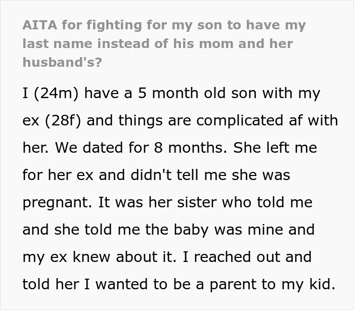 Man Finds Out His Ex Is Pregnant, Sues Her After Failed Attempt To Name Baby After Her New Husband