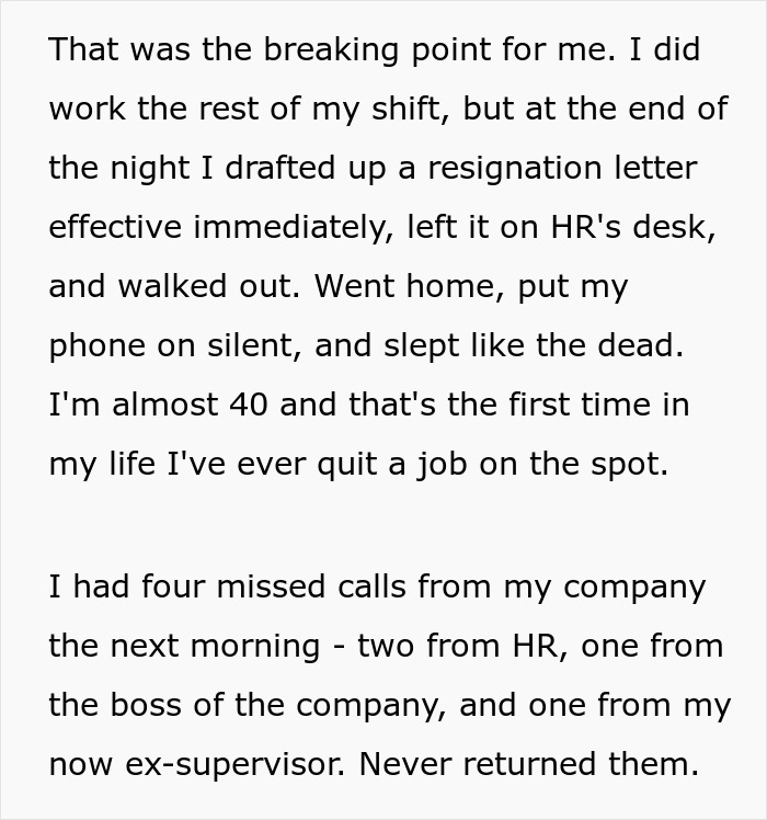 “See You Friday”: Worker Quits On The Spot, Costing Management Their Bonus And $350k Contract “See You Friday”: Worker Quits On The Spot, Costing Management Their Bonus And $350k Contract