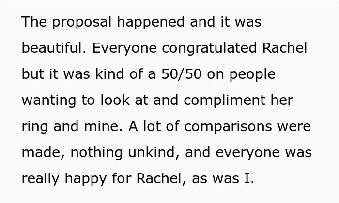 Jealous Stepsister Rages At Woman For Daring To Wear Her Expensive Ring To Her Engagement Jealous Stepsister Rages At Woman For Daring To Wear Her Expensive Ring To Her Engagement