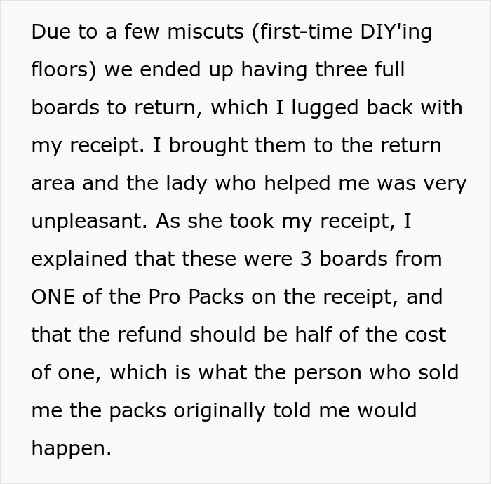 Man Gets Twice The Refund And A Gift Card After Shutting His Mouth And Letting Cashier “Do Her Job” Man Gets Twice The Refund And A Gift Card After Shutting His Mouth And Letting Cashier “Do Her Job”