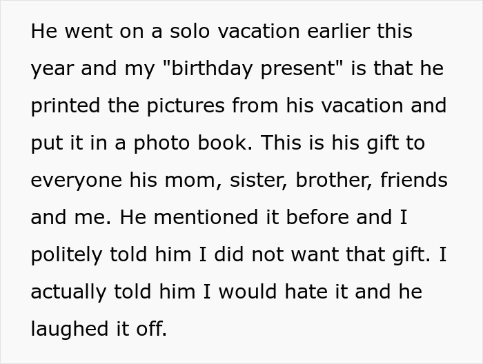 “Next-Level Douchery”: An Awful Birthday Gift From Boyfriend Ruins A 4-Year Relationship “Next-Level Douchery”: An Awful Birthday Gift From Boyfriend Ruins A 4-Year Relationship