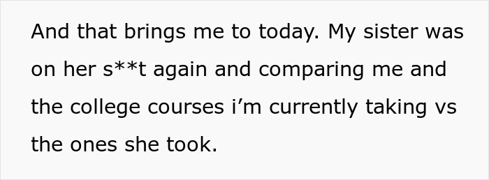 Sister Keeps Putting Woman Down, Says She&rsquo;s Smarter, She Humiliates Her By Asking A Simple Question