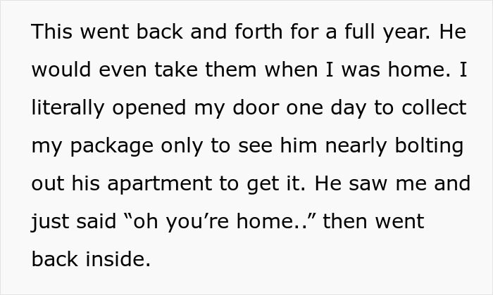 Creepy Guy Keeps Taking Neighbor’s Packages To “Help” Her, She Films Him And Calls The Police Creepy Guy Keeps Taking Neighbor’s Packages To “Help” Her, She Films Him And Calls The Police