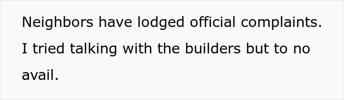 &ldquo;Are They Stupid Or What&rdquo;: Person Takes Perfect Revenge On Construction Workers Who Didn&rsquo;t Respect Silent Hours