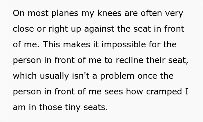 "I Wasn't Talking To You": Entitled Passenger Demands Reclining Seat, Gets Owned By The Copilot