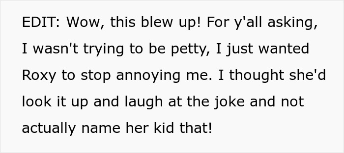 Woman Gives Friend A Fake Baby Name, They Steal It And Find Out The Hard Way What It Means Woman Gives Friend A Fake Baby Name, They Steal It And Find Out The Hard Way What It Means